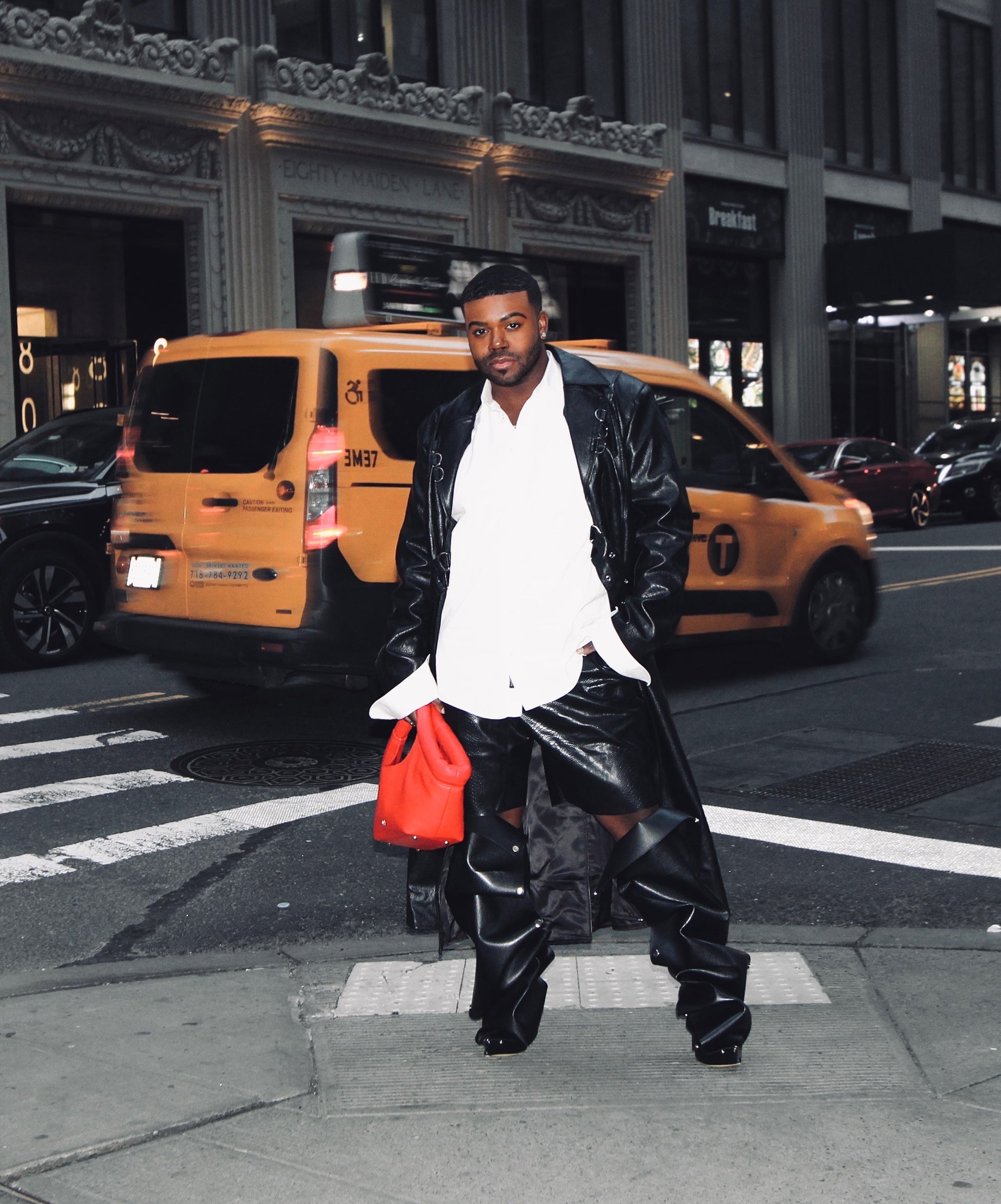 ANiCE’ By Angel RUMI Tote Bag in Rose Red image 5