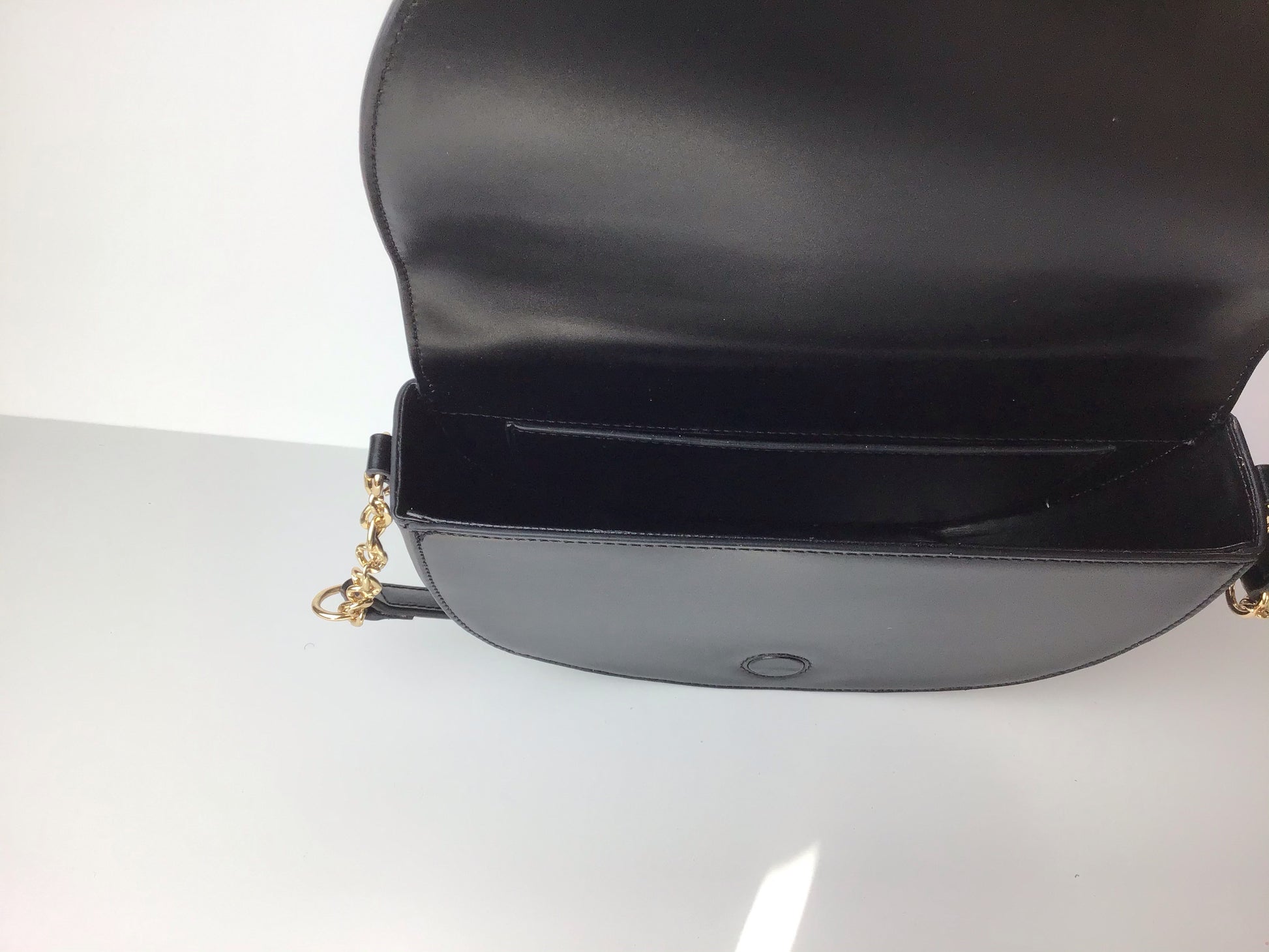 ANiCE’ By Angel SHAKUR Half Moon Metal Leather Top-Handle image 8