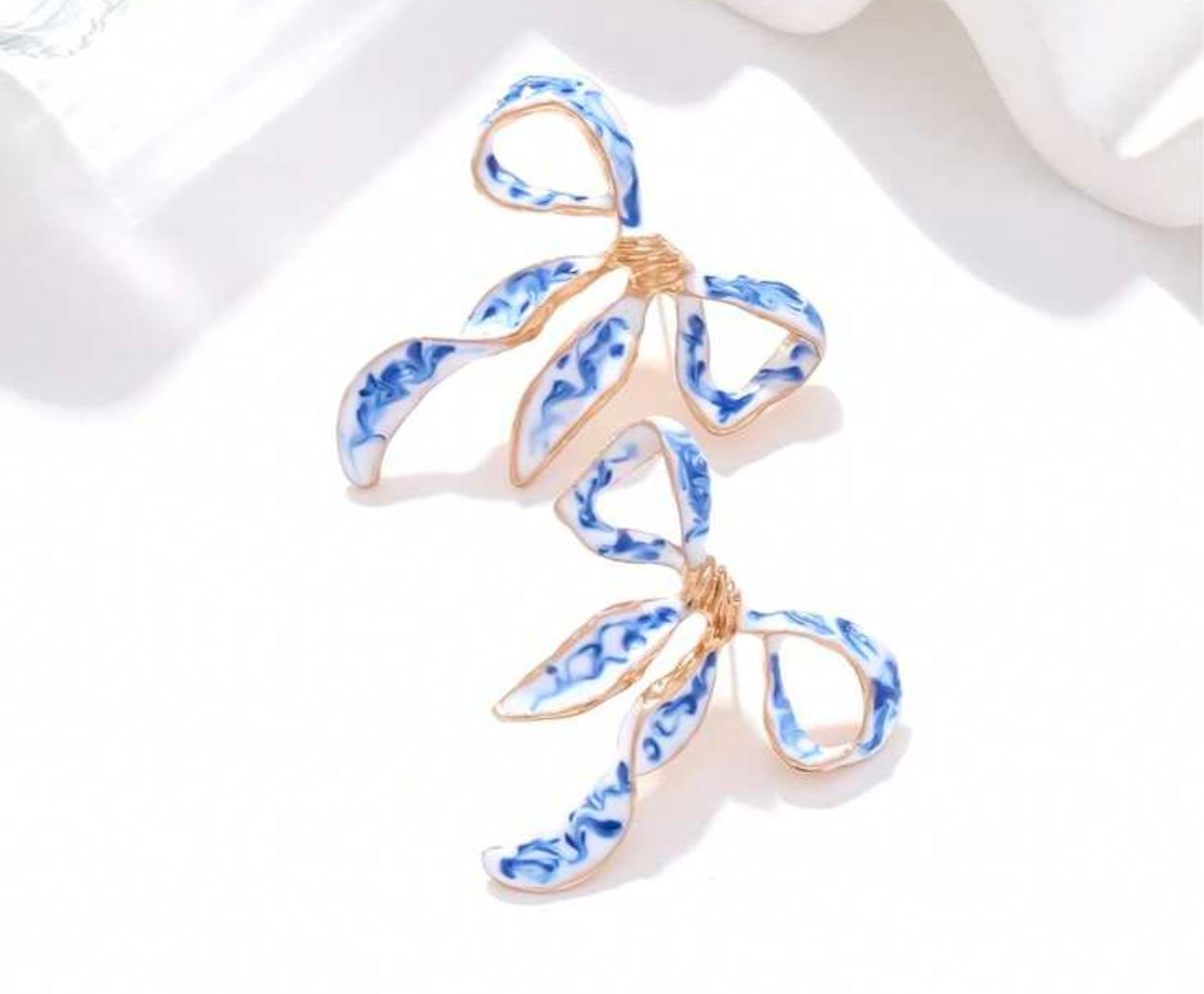 Fine China Earring