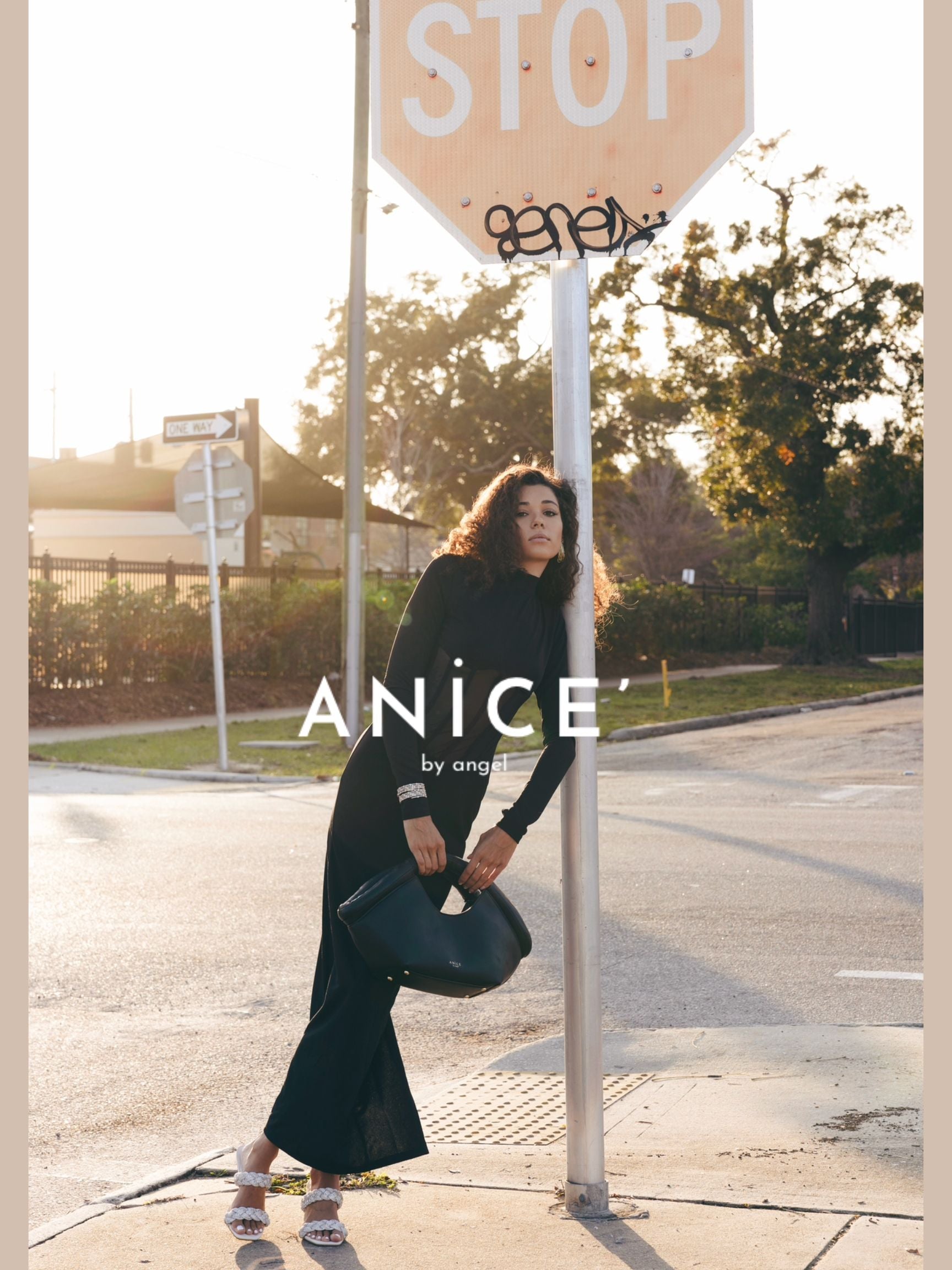 ANiCE’ By Angel RUMI Tote Bag in Noir image 2