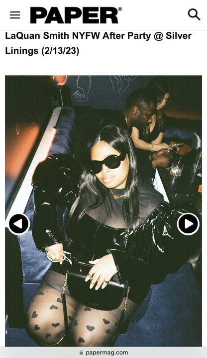 ANiCE’ By Angel SHAKUR Half Moon Metal Leather Top-Handle image 3