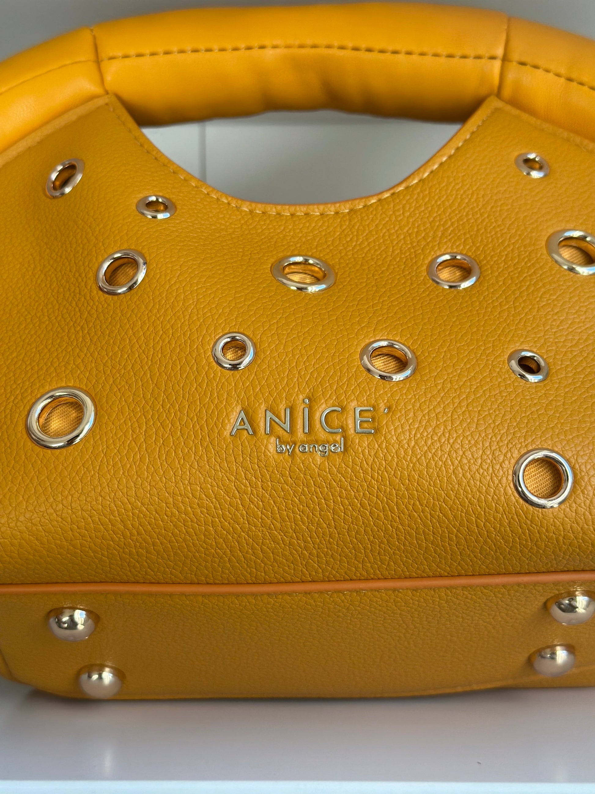 ANiCE' By Angel RUMI Le Petit Mustard Marigold Tote image 3