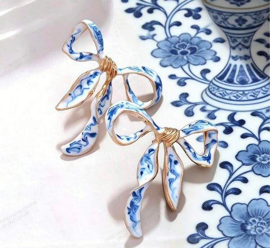 Fine China Earring