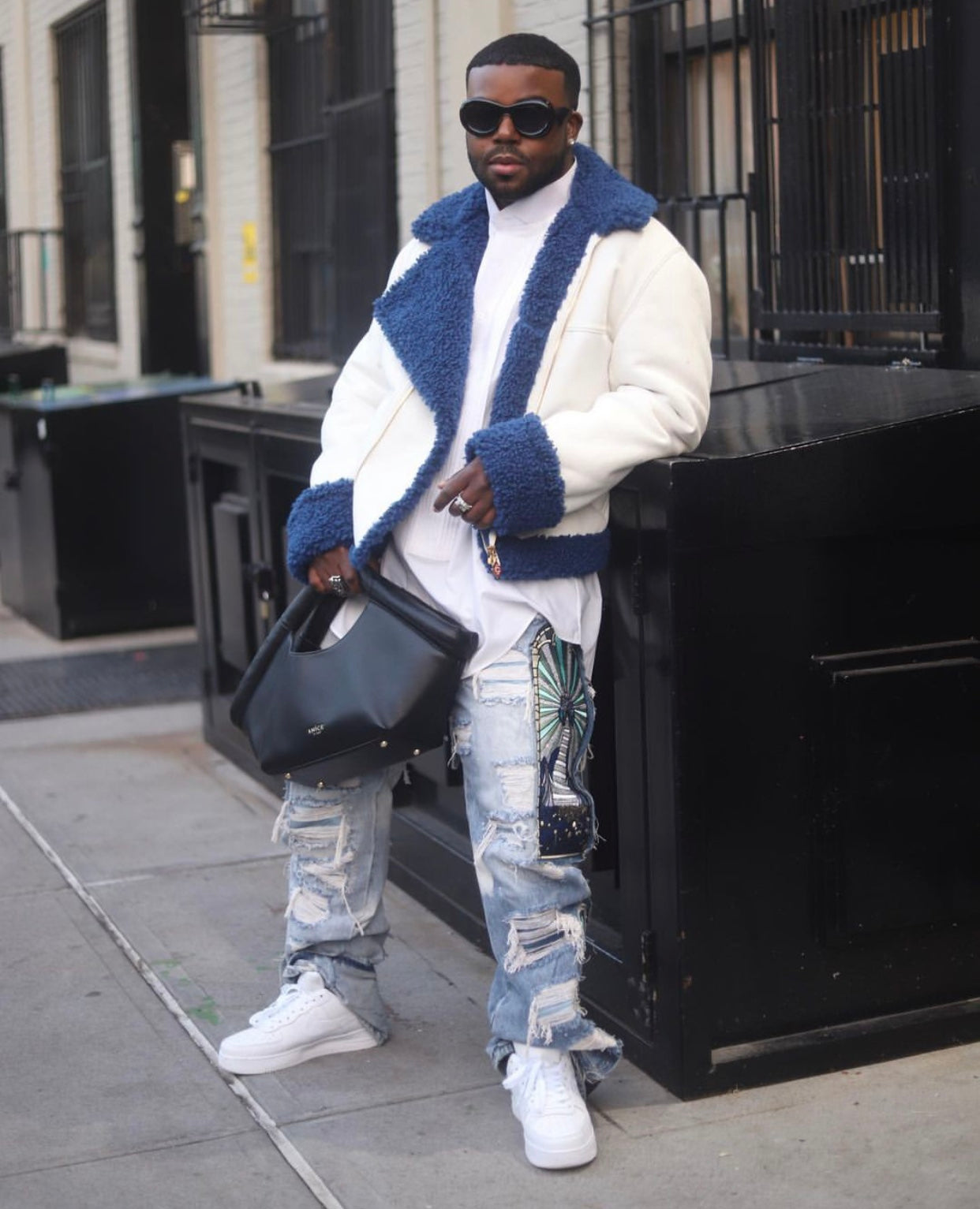 ANiCE’ By Angel RUMI Tote Bag in Noir image 7