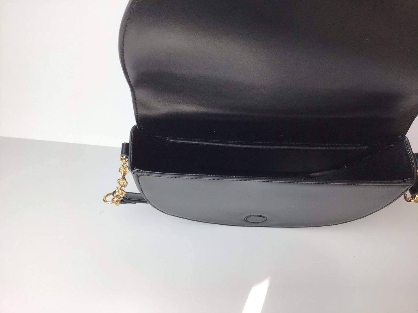 ANiCE’ By Angel SHAKUR Half Moon Metal Leather Top-Handle image 8