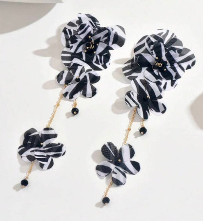 Zebra Earrings