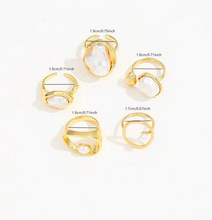Milano Ring Set