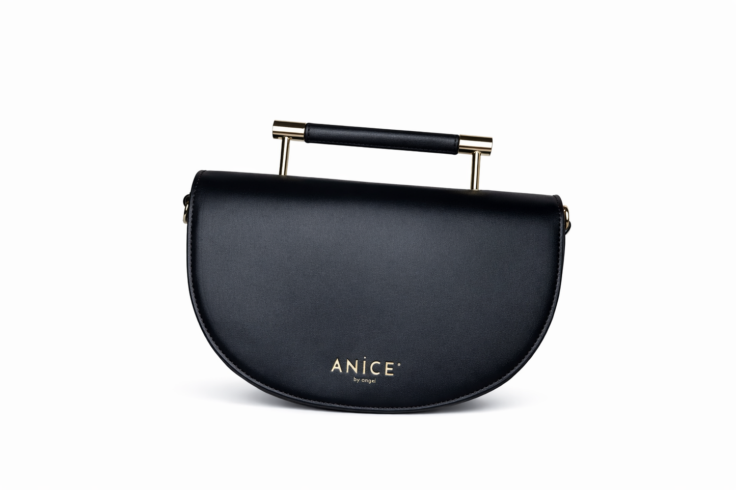 ANiCE’ By Angel SHAKUR Half Moon Metal Top-Handle