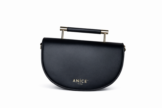 ANiCE’ By Angel SHAKUR Half Moon Metal Top-Handle