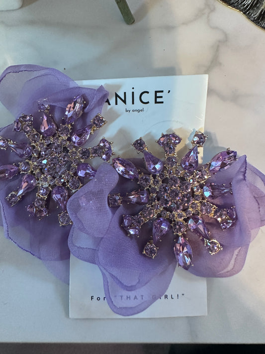Lilac Earring