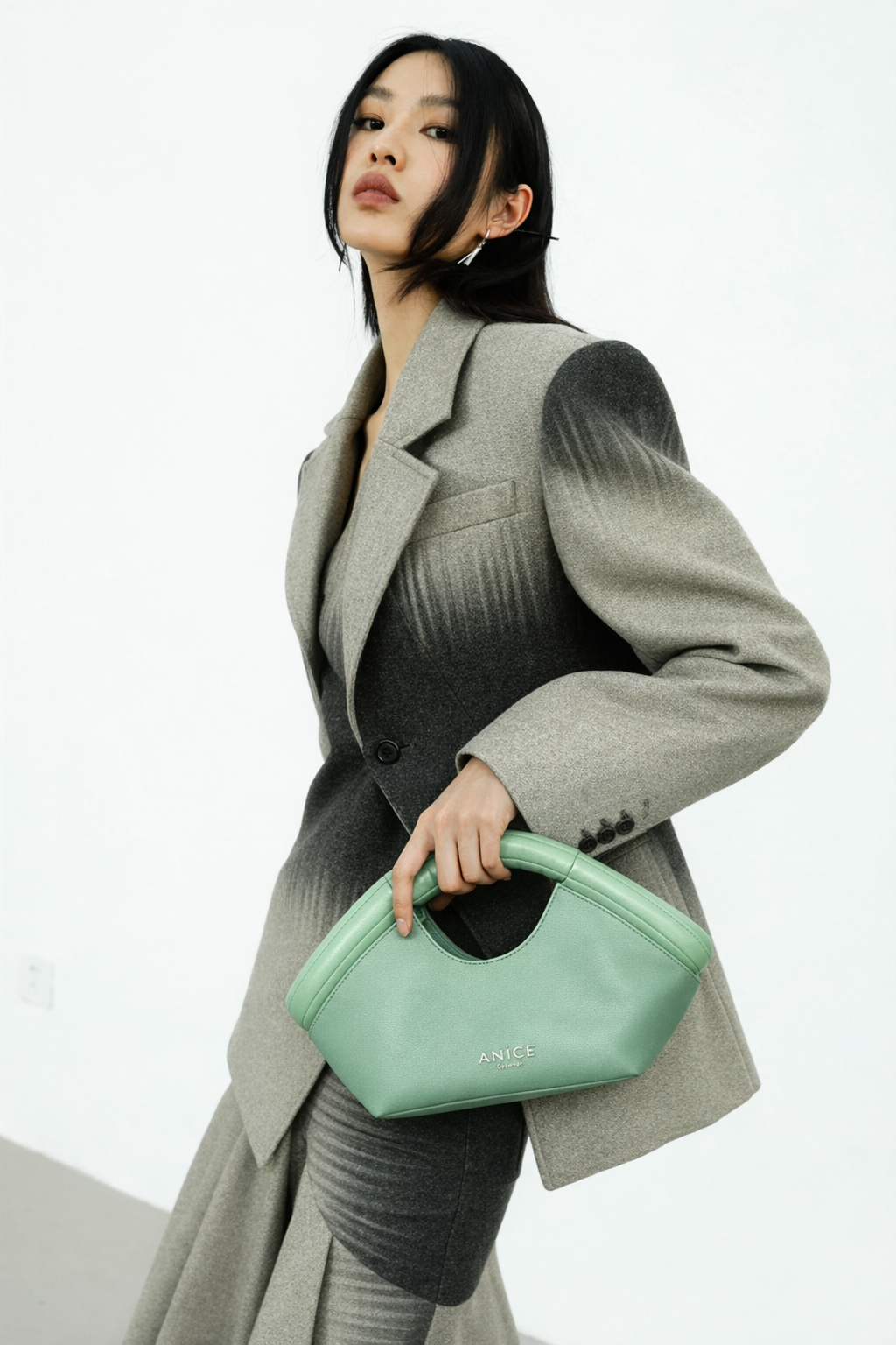 ANiCE’ By Angel RUMI Tote Bag in Minty Green