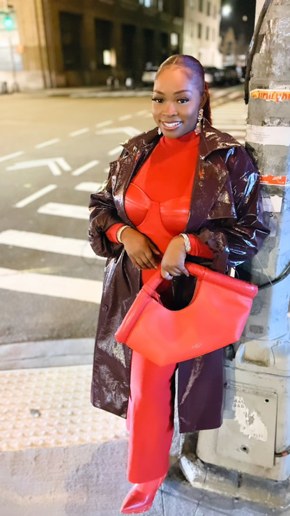 ANiCE’ By Angel RUMI Tote Bag in Rose Red image 8