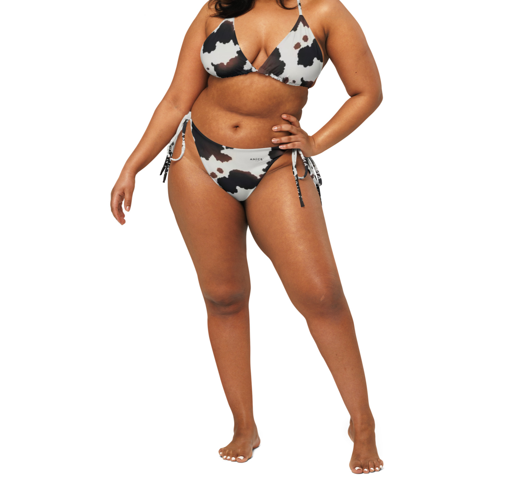 ANiCE' by Angel Cow print BIKINI image 3
